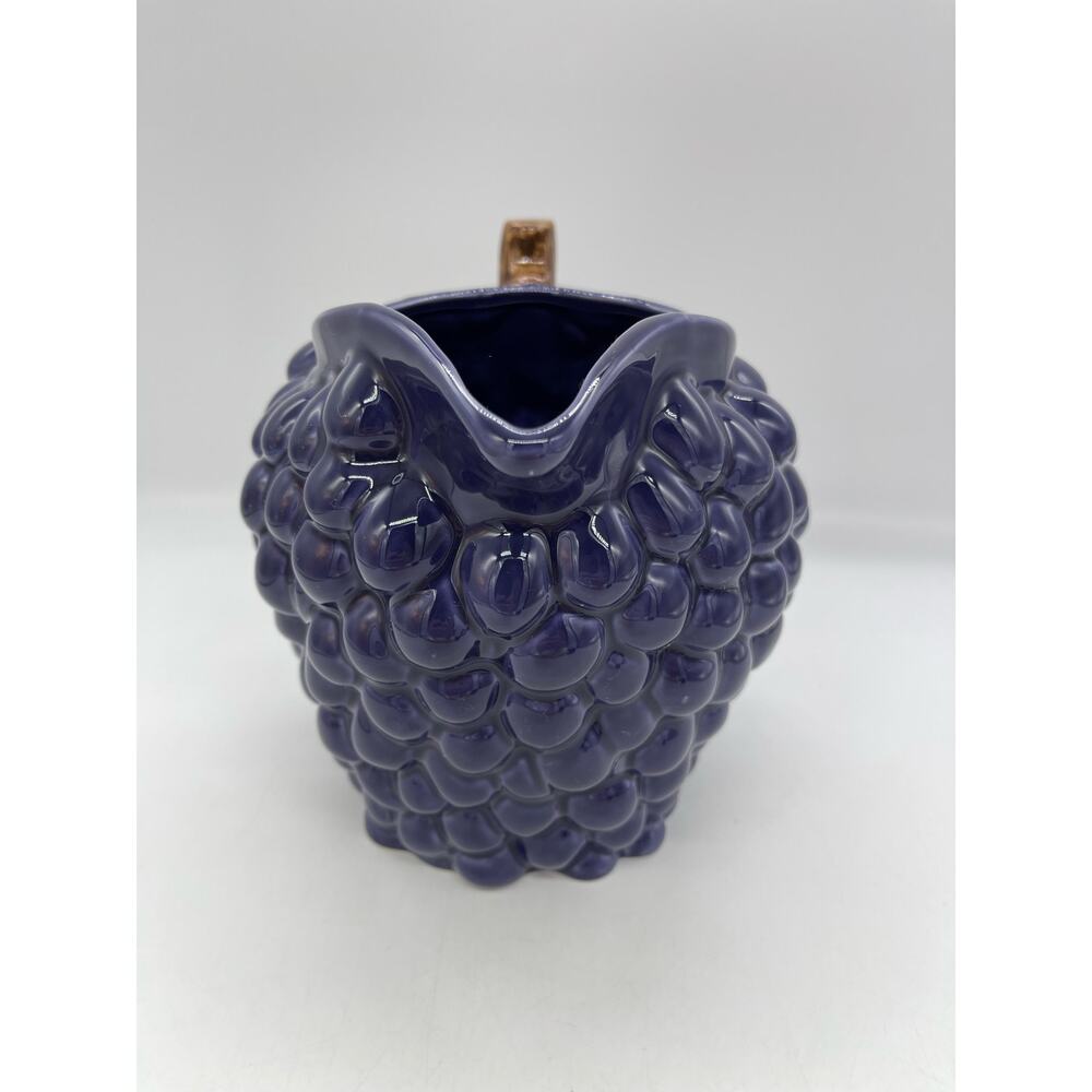 Garden Ridge Grapes Pitcher - Picture 3 of 6